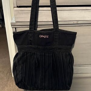 Dakine Black Pinstripe Everyday Tote